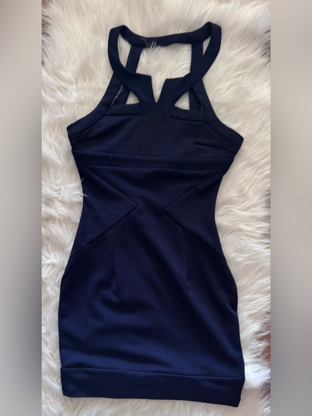 Navy Bodycon Dress